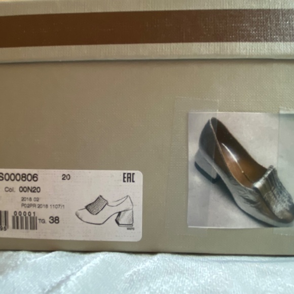 Marni Silver Loafer Heels - Picture 6 of 6